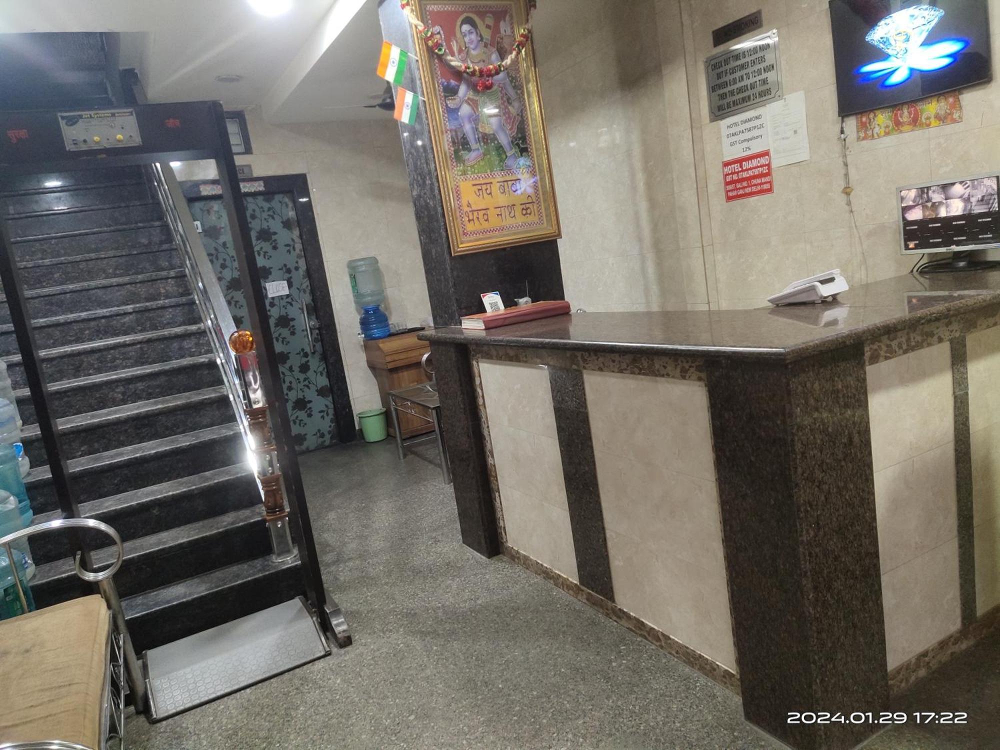 ניו דלהי Hotel Diamond מראה חיצוני תמונה